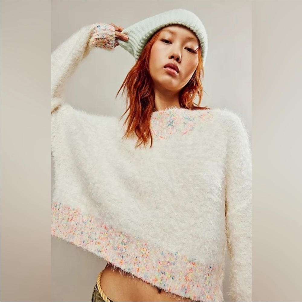 NWOT Free People Stardust Pullover, Small - Picture 6 of 11